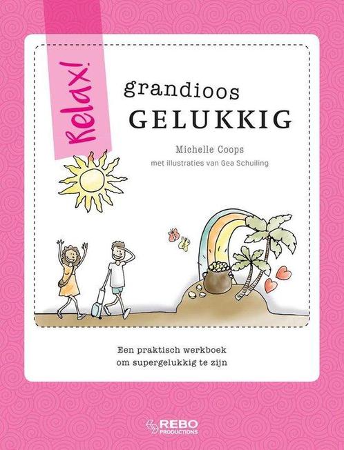 Kinderboeken Rebo Doeboek - Relax. Grandioos gelukkig, Boeken, Esoterie en Spiritualiteit, Zo goed als nieuw, Verzenden
