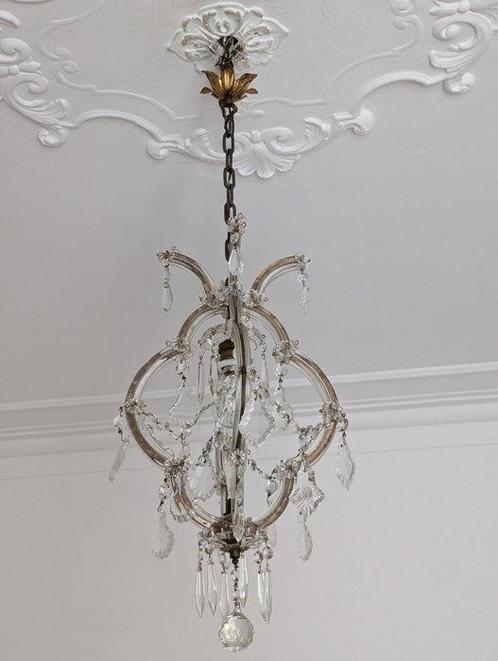 Plafondlamp - Kristal - Maria Theresia, Antiek en Kunst, Curiosa en Brocante