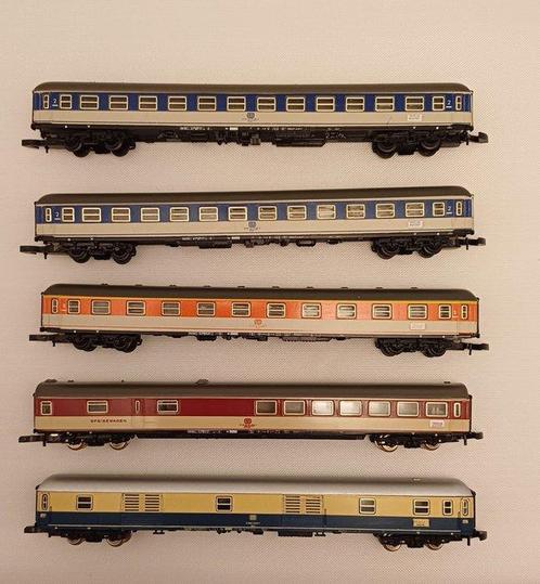 Märklin Z - Modeltrein personenwagen (5) - Set van 5, Hobby en Vrije tijd, Modeltreinen | H0