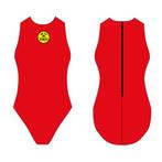 *populair* special made Turbo Waterpolo badpak basic red, Verzenden, Nieuw