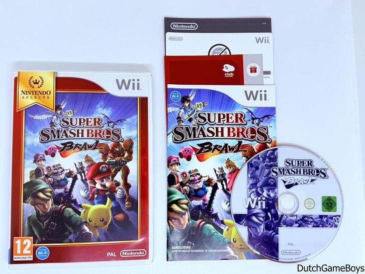 Nintendo Wii - Super Smash Bros Brawl - Nintendo Selects - H, Games en Spelcomputers, Games | Nintendo Wii, Gebruikt, Verzenden