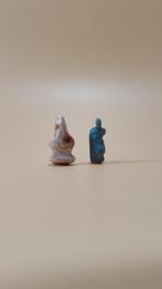 Oude Egypte, late periode Groep Egyptische faience-amuletten