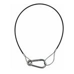 FORTEX Safety veiligheidskabel 50 cm - Ø2-3 mm staalkabel, Verzenden, Nieuw