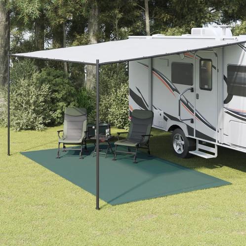 vidaXL Tenttapijt 4,5x2,5 m groen, Caravans en Kamperen, Tentaccessoires, Nieuw, Verzenden
