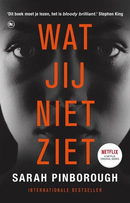 Wat jij niet ziet 9789044363272 pinborough sarah, Boeken, Overige Boeken, Zo goed als nieuw, Verzenden