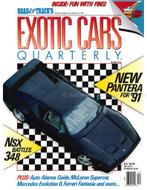 1990 ROAD AND TRACK EXOTIC CARS QUARTERLY VOL.1, NR.4