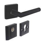 Intersteel SKG3 Veiligheid Achterdeur Set Vierkant Zwart, Doe-het-zelf en Bouw, Ophalen of Verzenden, Nieuw