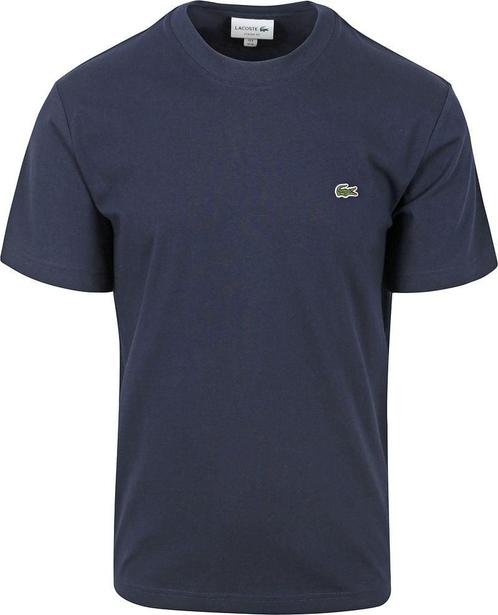 Lacoste T-Shirt Navy maat Maat 52/54 (L) Heren, Kleding | Heren, T-shirts, Blauw, Nieuw, Maat 52/54 (L), Verzenden
