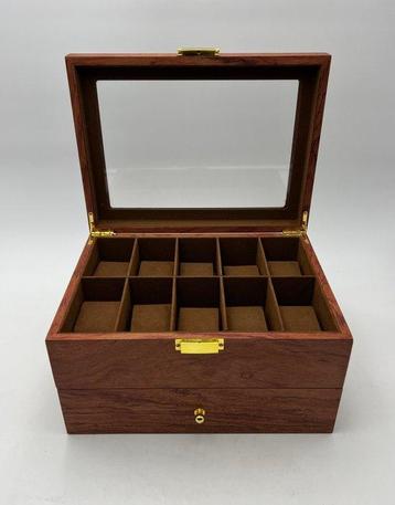 Boîte à Montres - Boîte - Boîte à Bijoux - Bois - Boîte à