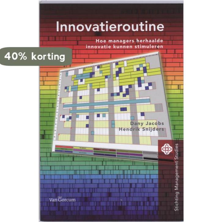 Innovatieroutine / Stichting management studies H. Snijders, Boeken, Economie, Management en Marketing, Zo goed als nieuw, Verzenden
