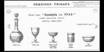Baccarat - Verre à vin (6) - Gondole 7743 - Cristal