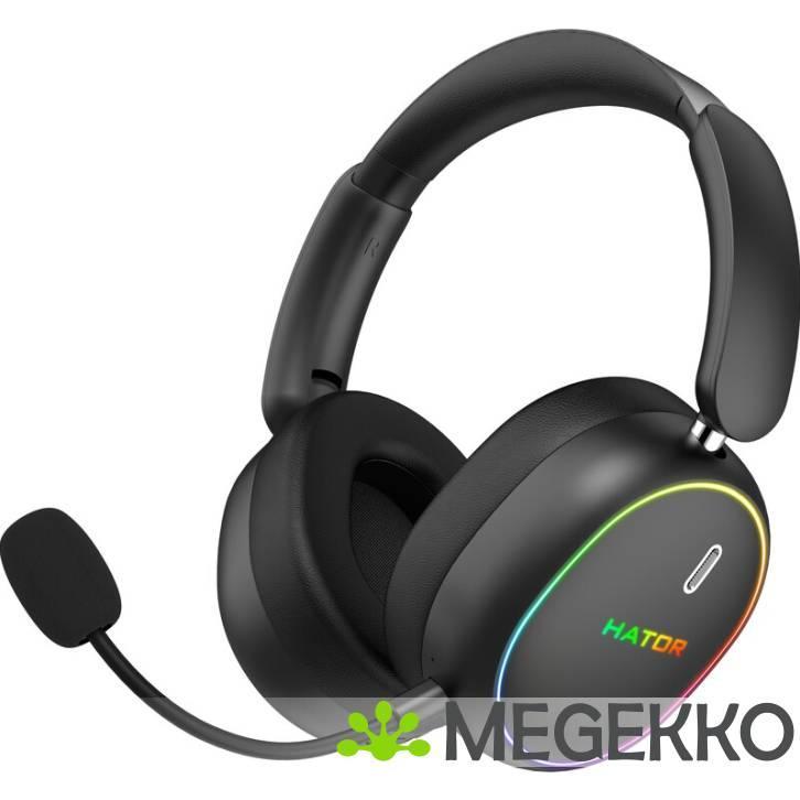 HATOR Phoenix 2 Wireless RF/BT Noise Cancelling RGB Gaming, Computers en Software, Overige Computers en Software, Nieuw, Verzenden
