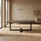 Tafel Deens Ovaal Eikenhout  U 220x110, Huis en Inrichting, Tafels | Eettafels, Nieuw