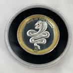 Palau. 5 Dollars 2013 Lunar Year of the Snake with Red, Postzegels en Munten