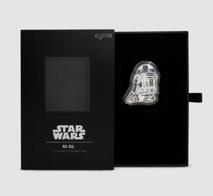 Niue. 2 Dollars 2025 – Star Wars – Droids – R2-D2 – 1 oz, Postzegels en Munten, Munten | Europa | Niet-Euromunten