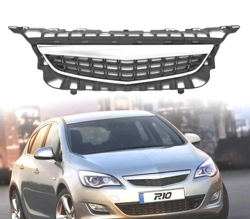 Calandre Pour Opel Astra J 09-12 Noir Moulure Chromé, Auto-onderdelen, Carrosserie, Verzenden
