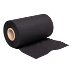 FORTEX RollMolton 60m (b) x 40cm (h) zwart 160 g/m2, Nieuw, Verzenden