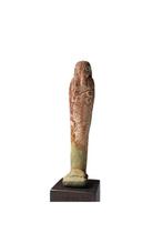 Oud-Egyptisch Egyptische Ushabti op standaard, collectie
