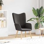 vidaXL Ontspanningsstoel Donkergrijs 62 x 67 x 95.5 cm Stof, Huis en Inrichting, Fauteuils, Verzenden, Nieuw