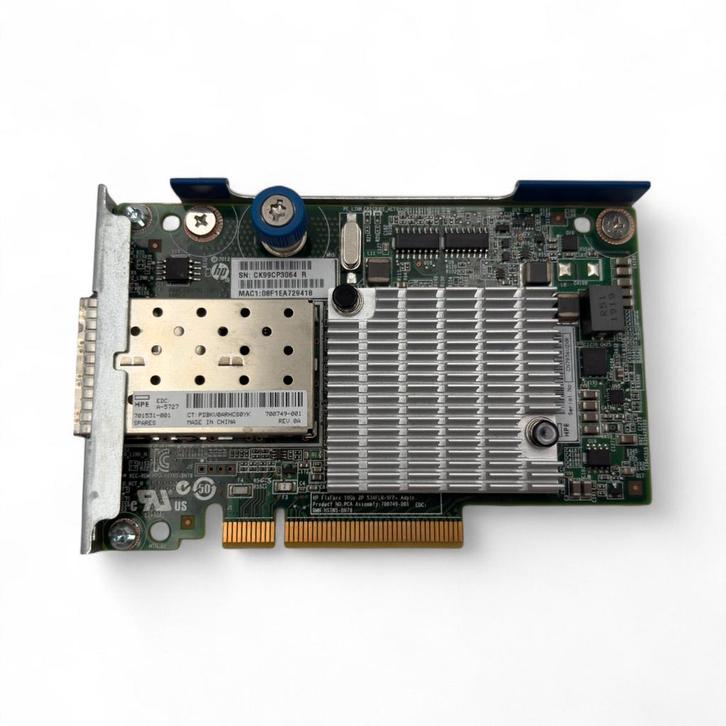 HP Flexfabric 534FLR-SFP+ 10Gb 2P SFP+ P/N: 700749-001,, Computers en Software, Netwerkkaarten, Intern, Refurbished, Verzenden