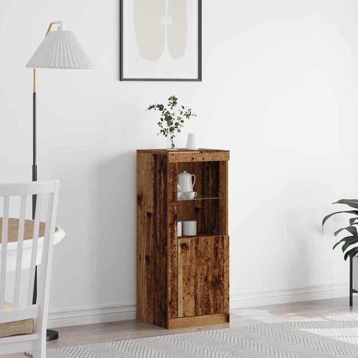 vidaXL Dressoir Bruin 41 x 37 x 100 cm Bewerkt hout, Huis en Inrichting, Kasten | Dressoirs, Nieuw, Verzenden