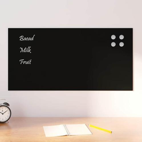 vidaXL Magneetbord voor aan de wand 80x40 cm gehard glas, Zakelijke goederen, Kantoor en Winkelinrichting | Kantoorartikelen, Verzenden