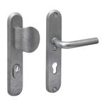 SKG3 veiligheidsbeslag ovaal greep/klink Luzern met kernt..., Ophalen of Verzenden, Klink of Kruk