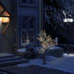 vidaXL Kerstboom 128 LEDs warmwit licht kersenbloesem 120, Verzenden