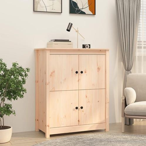 vidaXL Dressoir 83x41,5x100 cm massief grenenhout, Huis en Inrichting, Kasten | Dressoirs, Nieuw, Verzenden