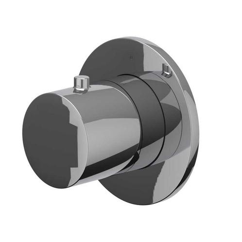 Afbouwdeel IVY Bond Inbouw Stopkraan Symmetry Met Rond Rozet, Doe-het-zelf en Bouw, Sanitair, Kraan, Nieuw, Chroom, Ophalen of Verzenden