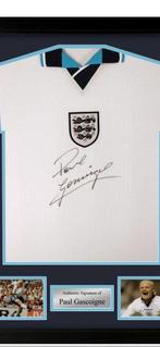 England - Signed by Paul Gascoigne - Voetbalshirt, Verzamelen, Nieuw