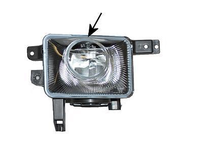 Opel Corsa C 2003-2006 Mistlamp links (Mistlampen), Auto-onderdelen, Verlichting, Nieuw, Verzenden