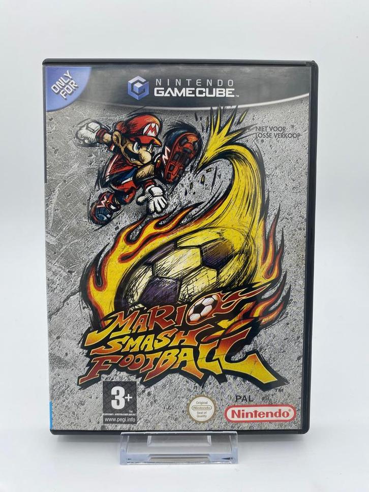 *USED* Mario smash football / Gamecube, Games en Spelcomputers, Games | Nintendo GameCube, Gebruikt, Ophalen of Verzenden