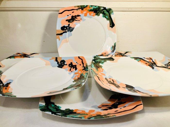 Coquet - Tafelservies (6) - Porselein - Hommage à Gauguin, Antiek en Kunst, Antiek | Meubels | Tafels