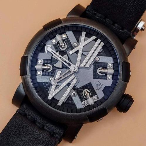 Romain Jerome - Steampunk Auto 46 Ltd. Ed. -, Handtassen en Accessoires, Horloges | Heren
