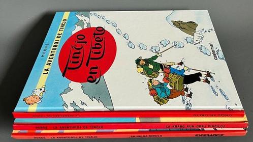 Tintin - 3X albums en Esperanto - 3 Album - 1981/2005, Boeken, Stripverhalen