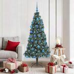 vidaXL Kunst kerstboom met verlichting en ballen set Groen, Diversen, Kerst, Verzenden, Nieuw