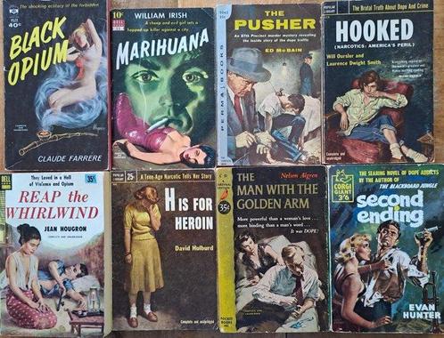 William Irish, Nelson Algren, Evan Hunter, a.o. - 8 vintage, Antiek en Kunst, Antiek | Boeken en Manuscripten