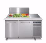 Afinox Saladette werkbank Salspring 2C | 2 deurs | Geheel, Zakelijke goederen, Verzenden, Nieuw in verpakking