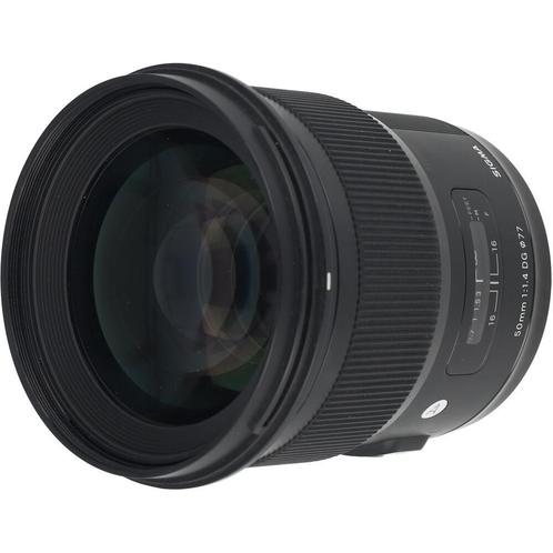 Sigma 50mm F/1.4 DG HSM ART Nikon FX occasion, Audio, Tv en Foto, Foto | Lenzen en Objectieven, Zo goed als nieuw, Verzenden