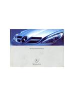 2003 MERCEDES BENZ SLK KLASSE INSTRUCTIEBOEKJE DUITS, Ophalen of Verzenden