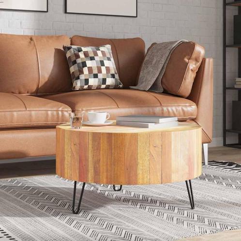 vidaXL Salontafel massief gerecycled hout, Huis en Inrichting, Tafels | Salontafels, Nieuw, Verzenden