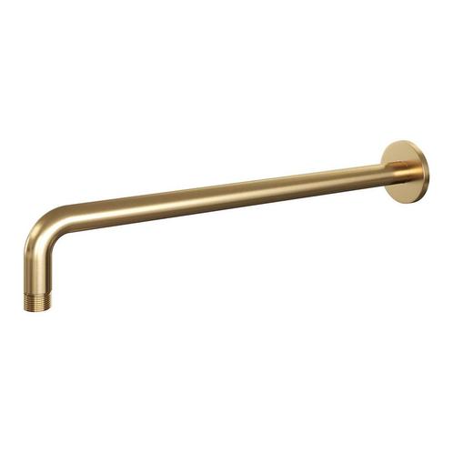 Wandarm Brauer Gold Edition Gebogen 40 cm Geborsteld Goud, Doe-het-zelf en Bouw, Sanitair, Kraan, Nieuw, Ophalen of Verzenden