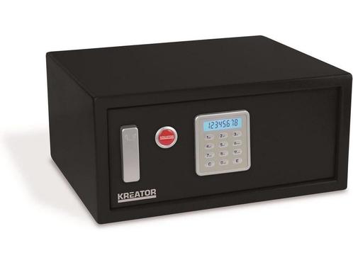 Kreator KRT692012 - Elektronische kluis - 200 x 430 x 350 mm, Huis en Inrichting, Woonaccessoires | Overige, Zo goed als nieuw
