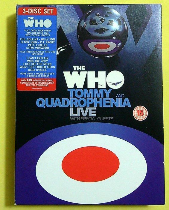 The Who / Pete Townsend - Lot of 8x DVD-Video-sets - Diverse, CD & DVD, Vinyles Singles