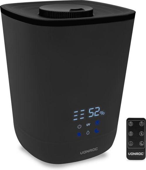 VONROC Luchtbevochtiger 4,5 liter - ultrasoon -, Doe-het-zelf en Bouw, Gereedschap | Overige machines, Ophalen of Verzenden
