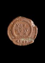 Oud-Romeins Brons Ae4 of Valentinian II (Zonder, Antiek en Kunst