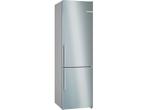 Bosch -  Koel-vriescombinatie C  - Zilver, Verzenden, 60 cm of meer, Met aparte vriezer, Nieuw