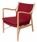 lounge stoel 45 stoel rood, Verzenden