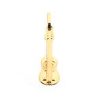18 Krt. Gouden hanger van een Spaanse gitaar (kettinghanger), Handtassen en Accessoires, Ophalen of Verzenden, Gebruikt, Goud